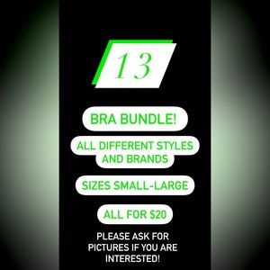 Bundle of Bras!